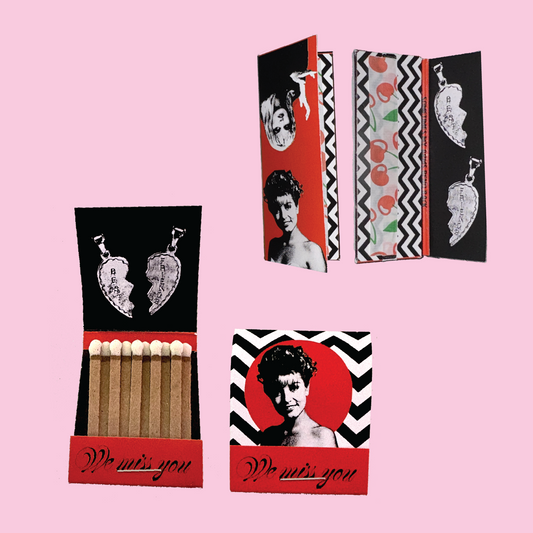 Rolling Paper & Matchbook Set - Twin Peaks Laura Palmer