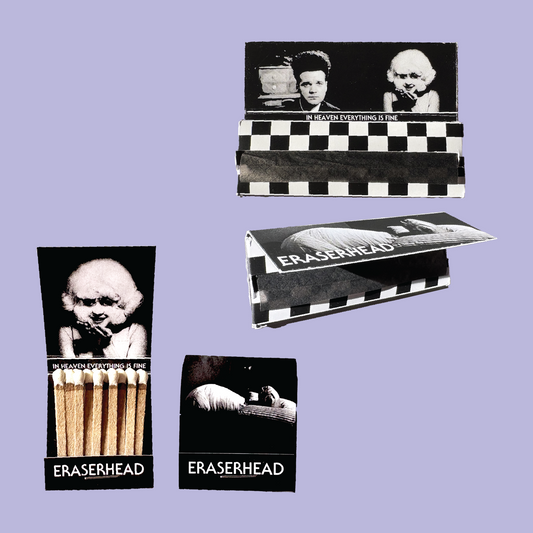 Rolling Paper & Matchbook Set - Eraserhead
