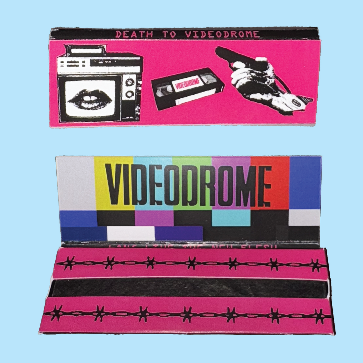 Rolling Paper & Matchbook Set - Videodrome