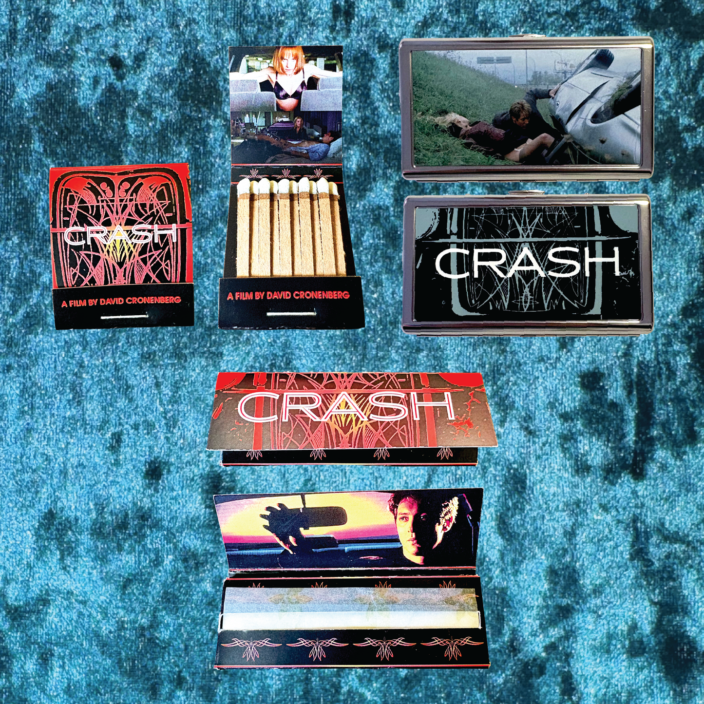 Crash (1996) Smoking Accessory Set