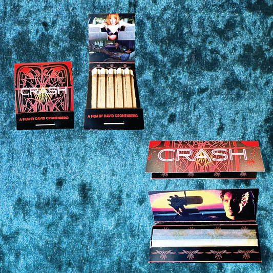 Crash (1996) Vanilla Flavored Rolling Papers & Matchbook Set