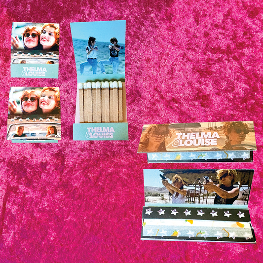 Thelma & Louise Mango Rolling Papers & Matchbook Set