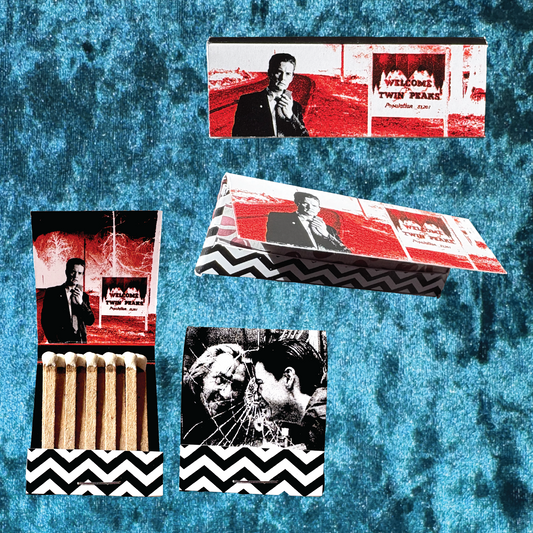 Twin Peaks Special Agent Dale Cooper - Rolling Paper & Matchbook Set