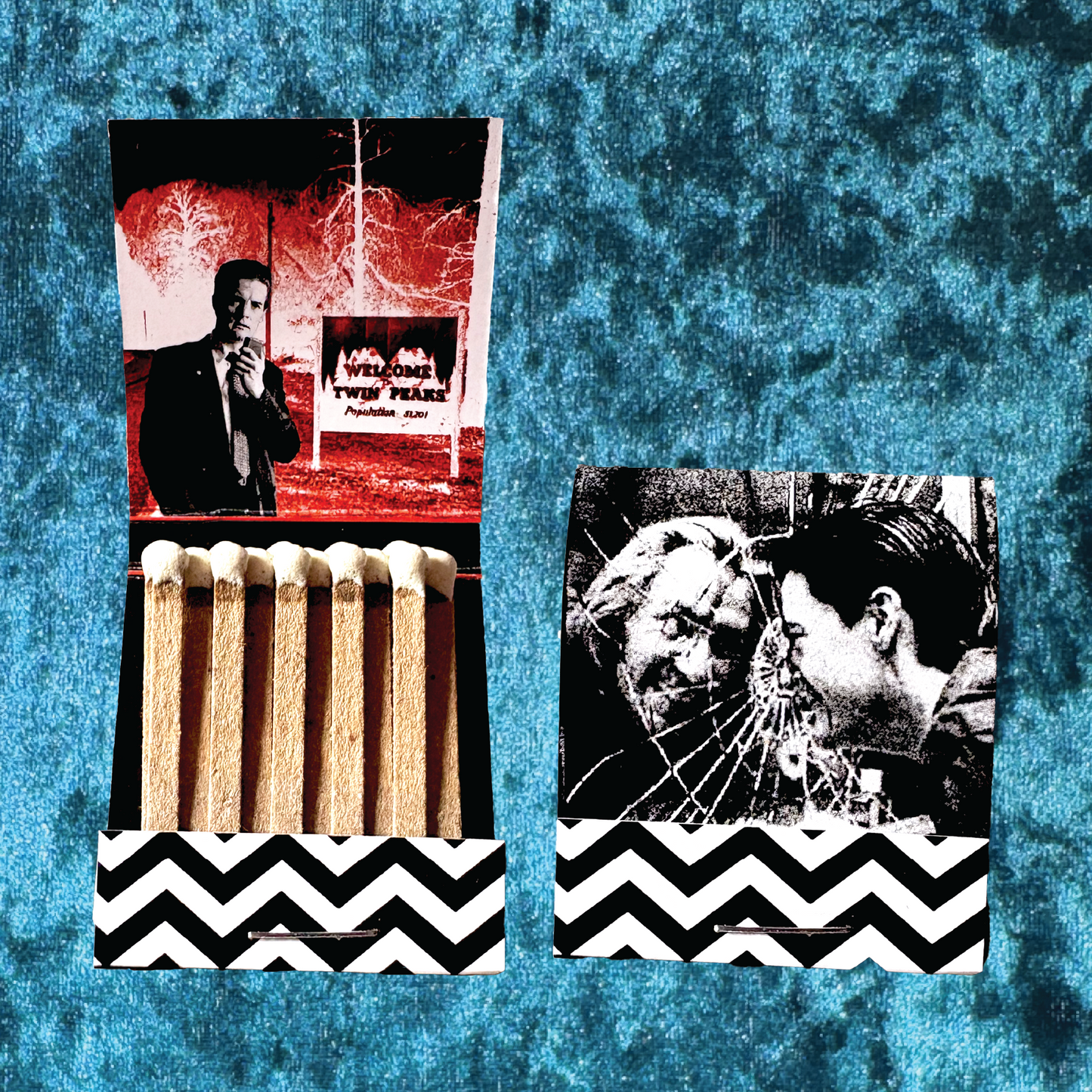 Twin Peaks Special Agent Dale Cooper - Rolling Paper & Matchbook Set