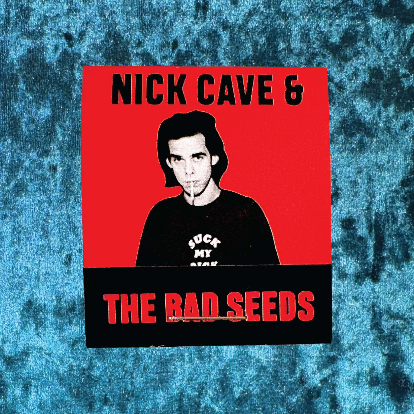 Nick Cave & the Bad Seeds Cherry Rolling Papers & Matchbook Set