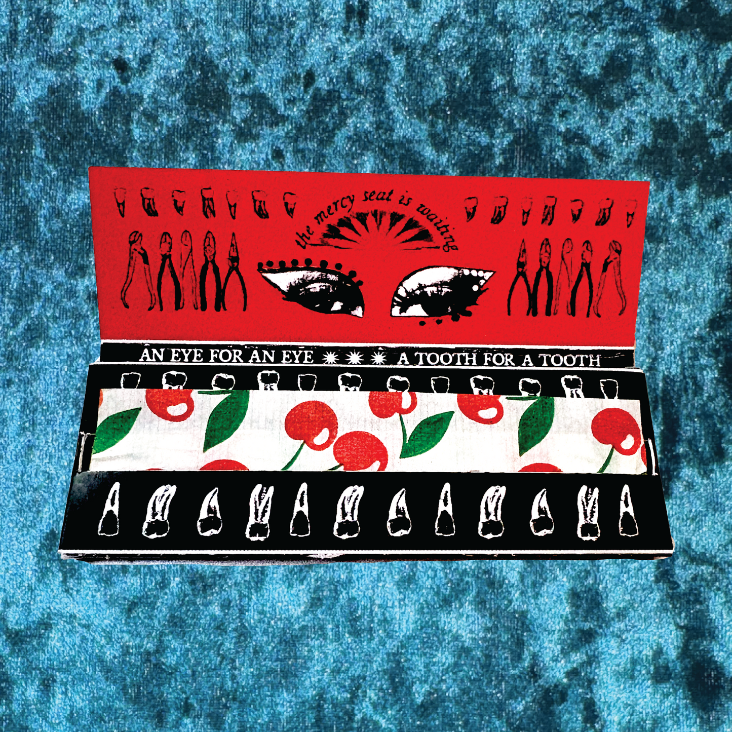 Nick Cave & the Bad Seeds Cherry Rolling Papers & Matchbook Set