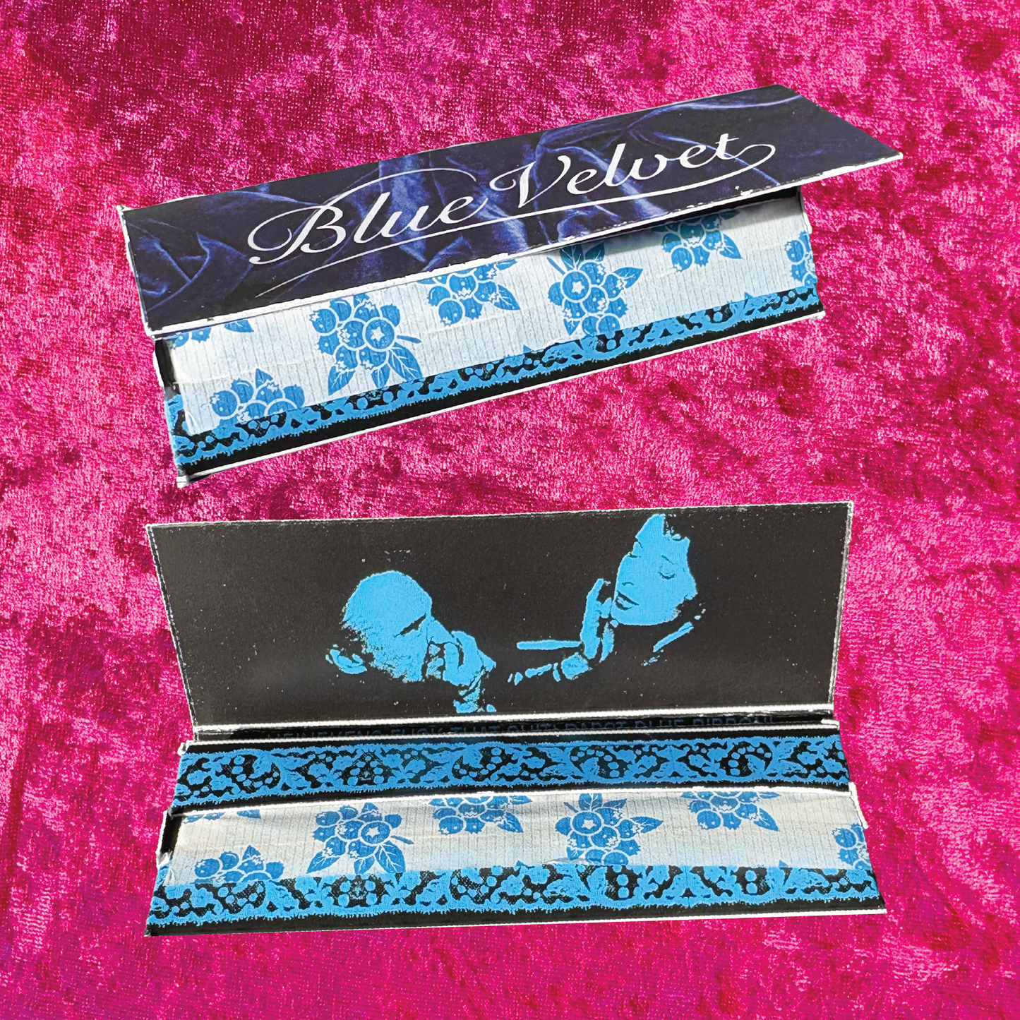 Blue Velvet - Rolling Paper & Matchbook Set