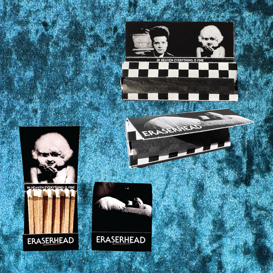 Eraserhead - Rolling Paper & Matchbook Set