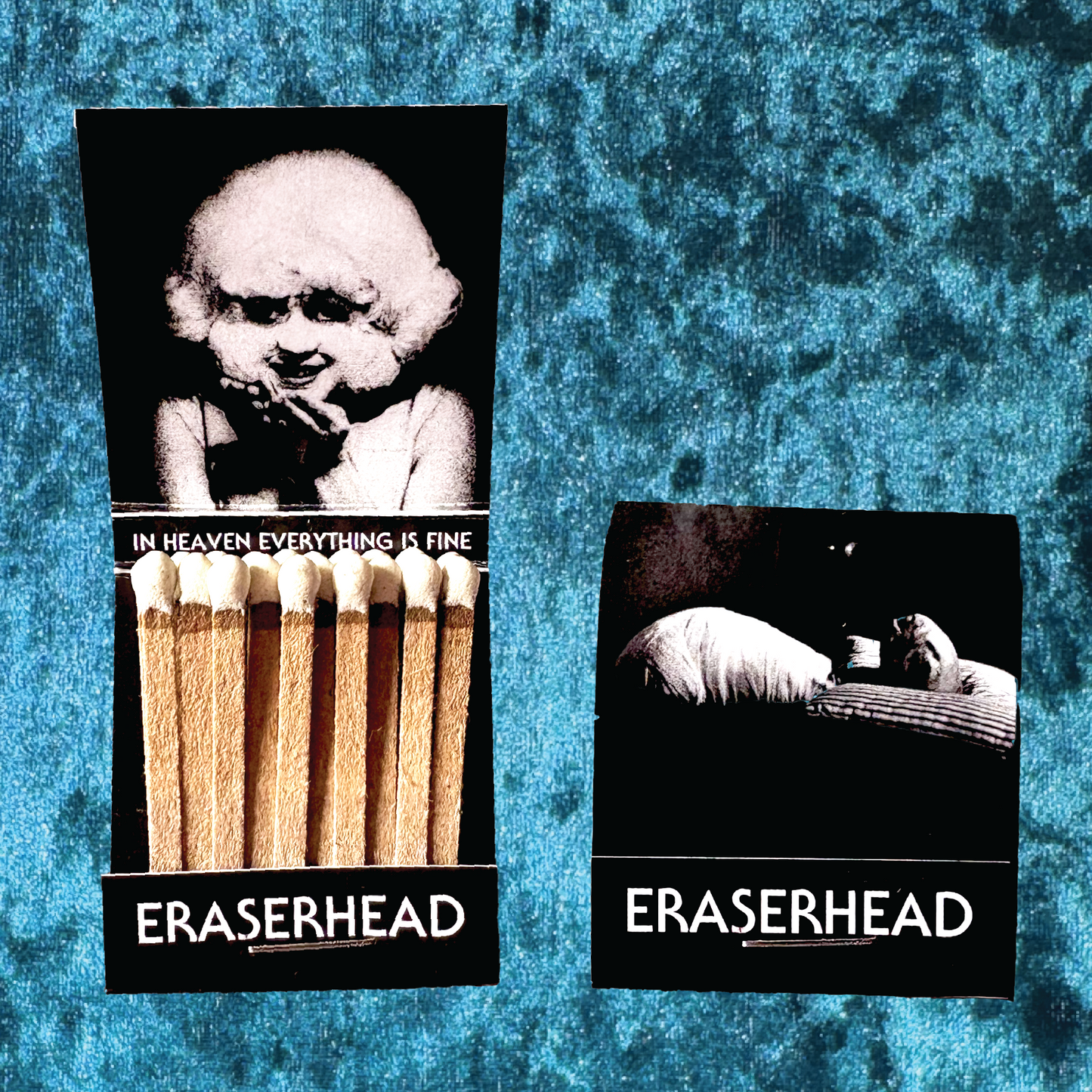 Eraserhead - Rolling Paper & Matchbook Set