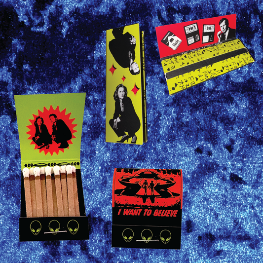 The X-Files / Mulder & Scully - Rolling Paper & Matchbook Set
