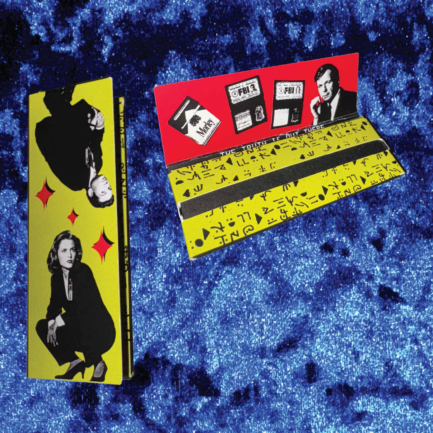 The X-Files / Mulder & Scully - Rolling Paper & Matchbook Set