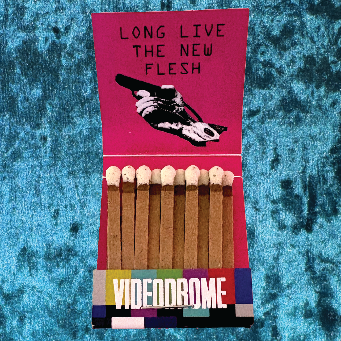 Videodrome - Rolling Paper & Matchbook Set