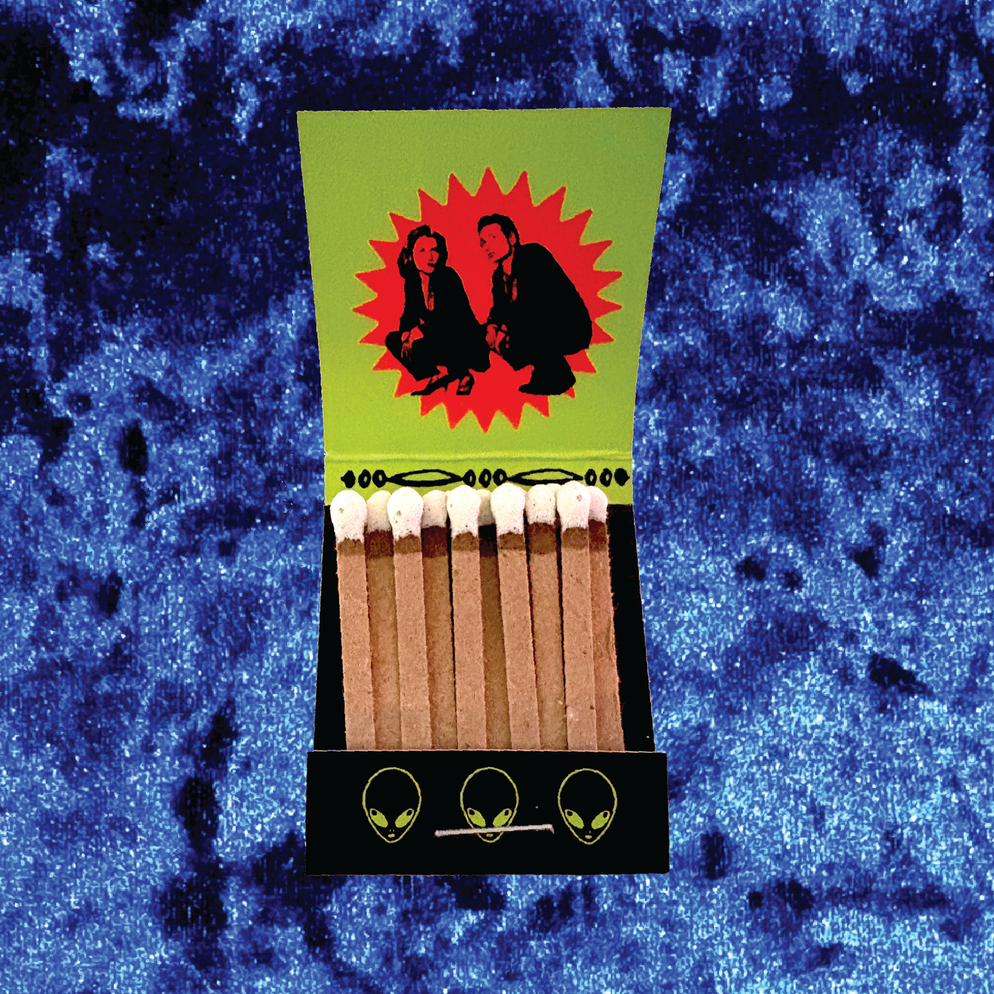 The X-Files / Mulder & Scully - Rolling Paper & Matchbook Set