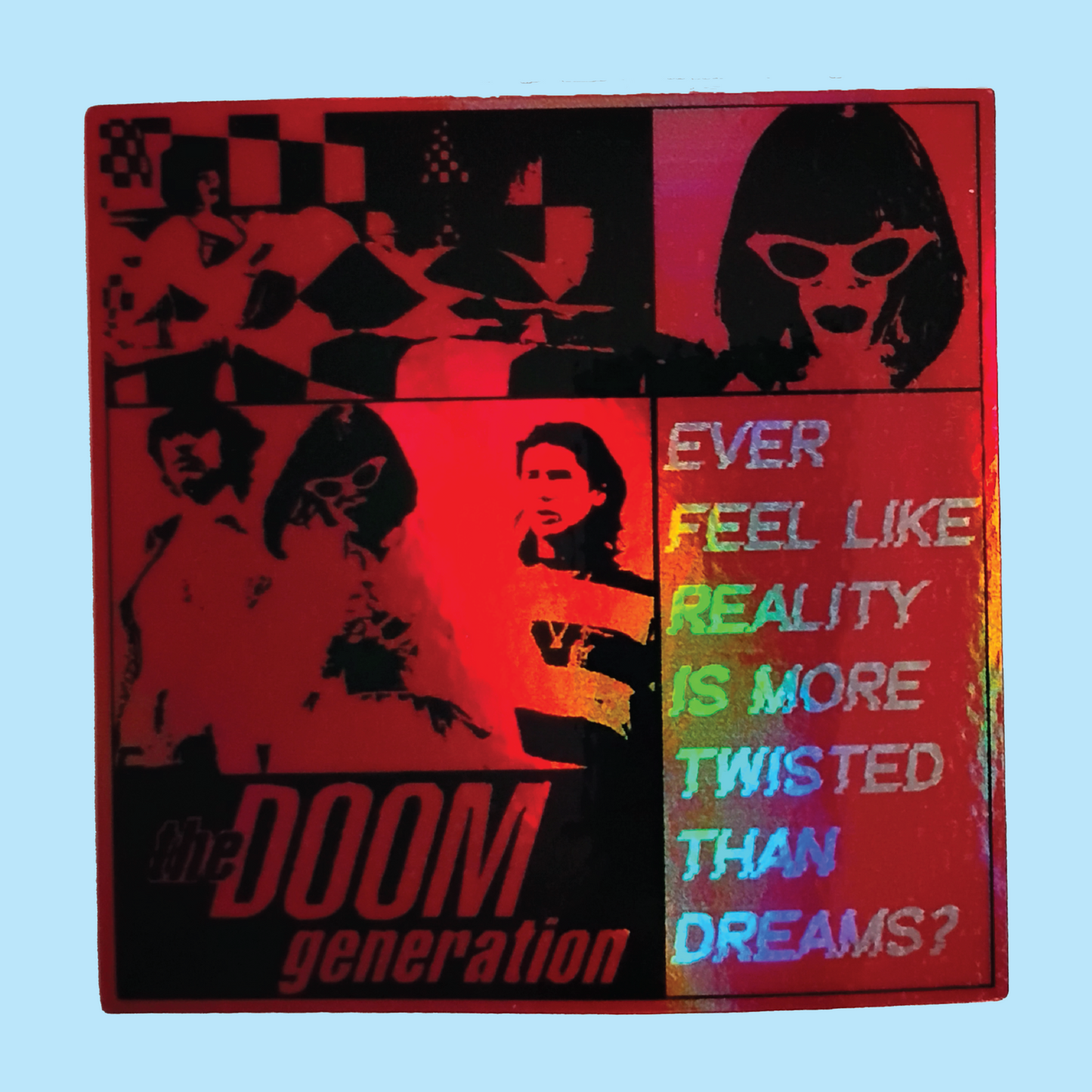 Doom Generation Holographic Sticker