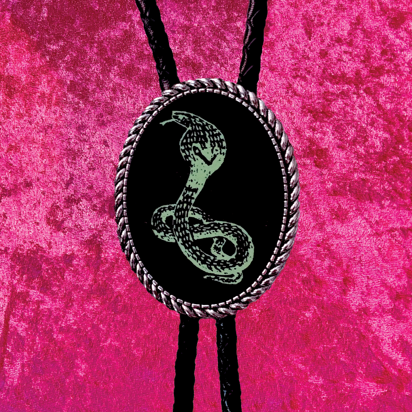 Reptile Master Leather Bolo Tie