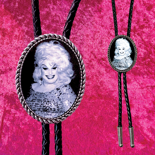 Divine Leather Bolo Tie