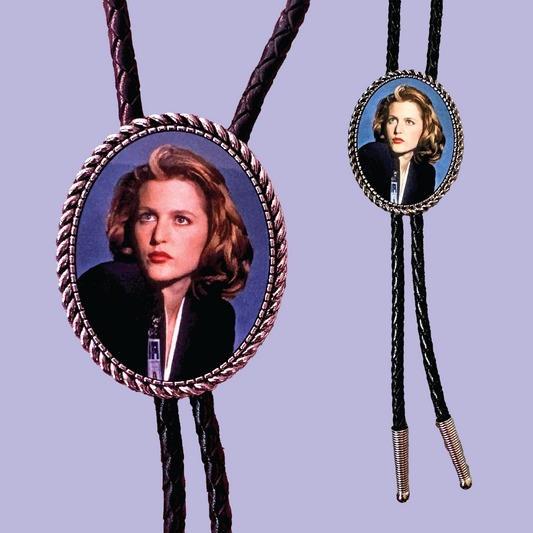 The X-Files Dana Scully Leather Bolo Tie