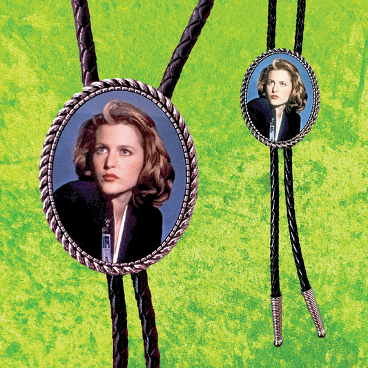 The X-Files Dana Scully Leather Bolo Tie