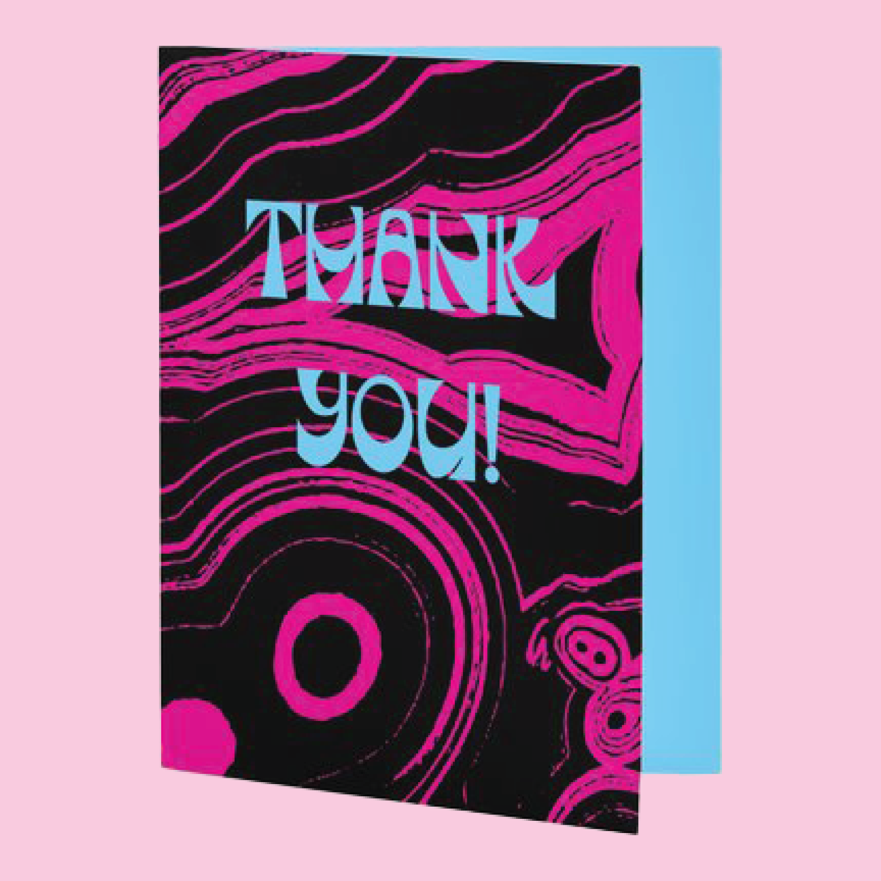Thank You Greeting Card – Ruby II