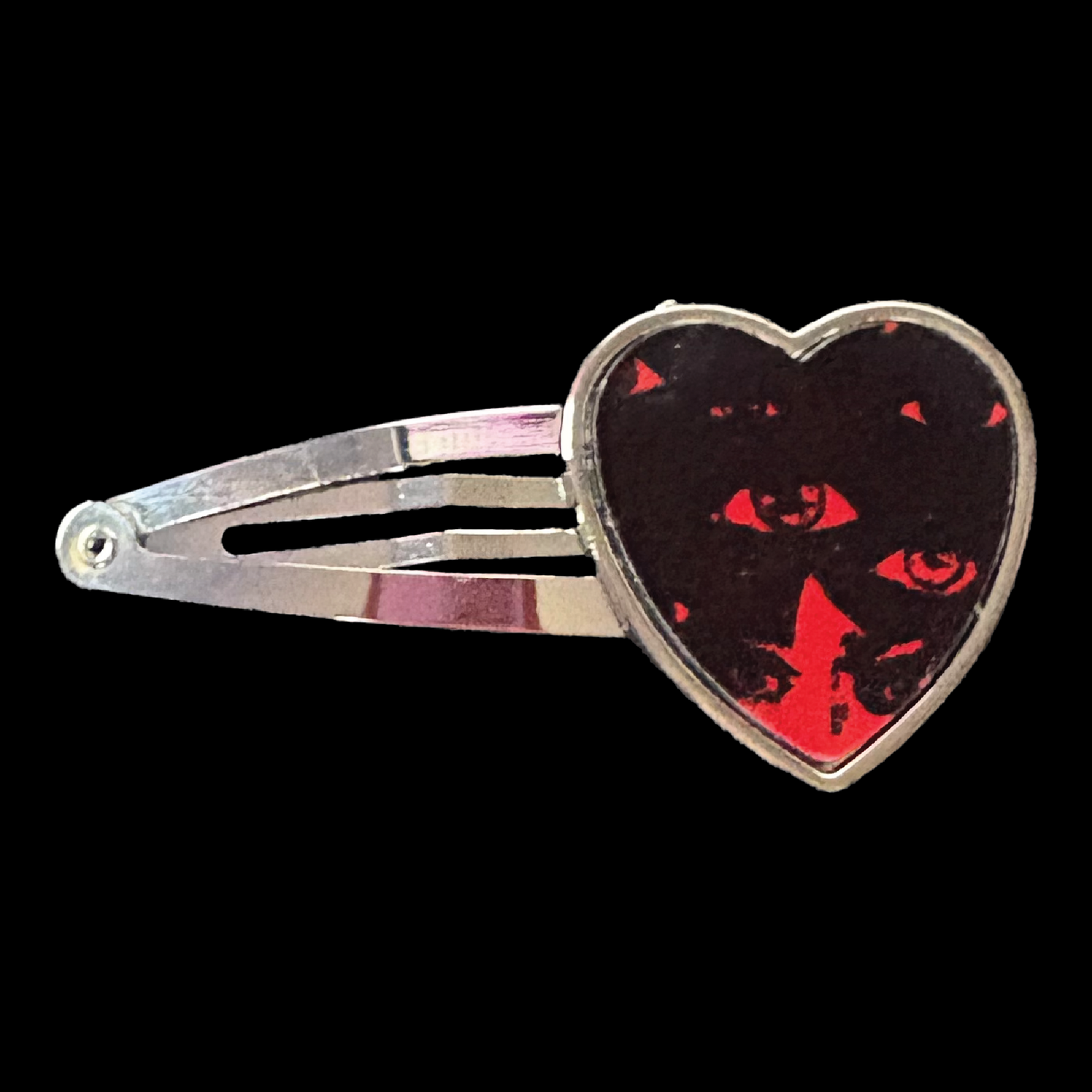 All Seeing Heart Hair Clip