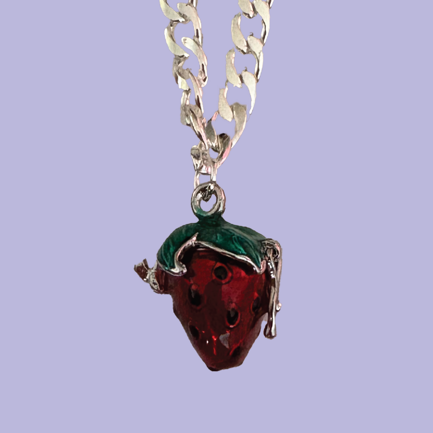Strawberry Box Charm Choker