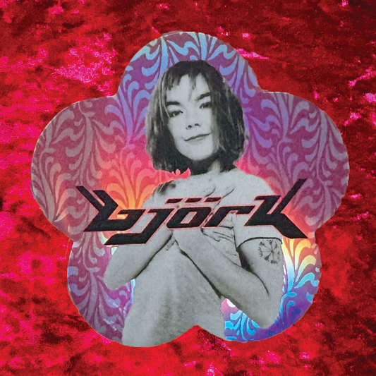 Bjork Holographic Sticker