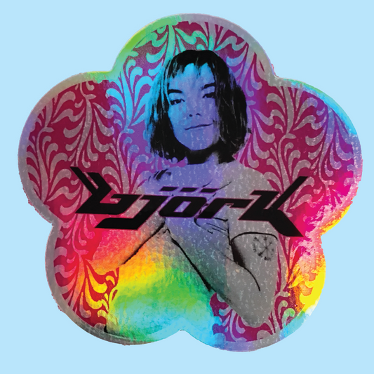 Bjork Holographic Sticker