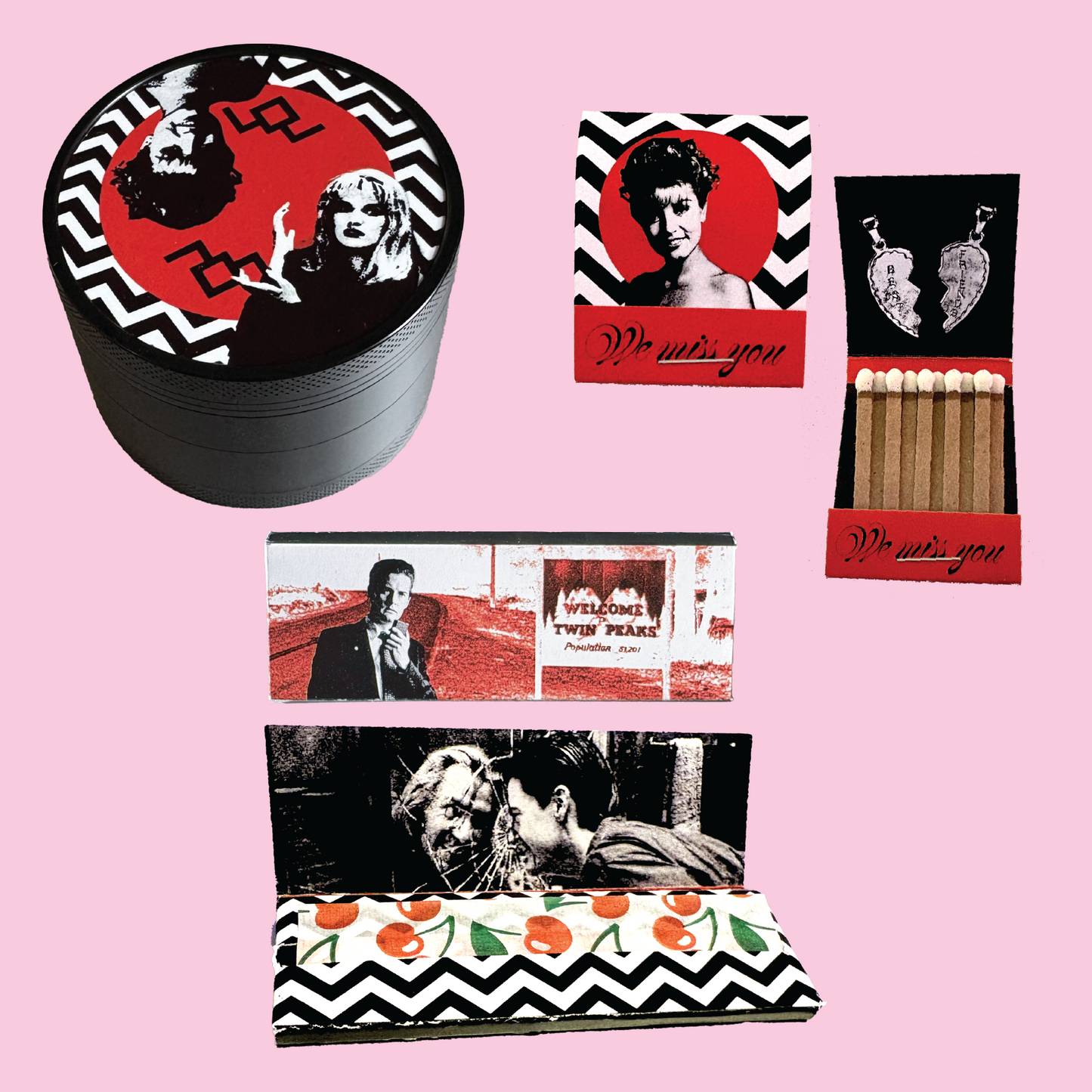 Twin Peaks Smoking Accessory Pack