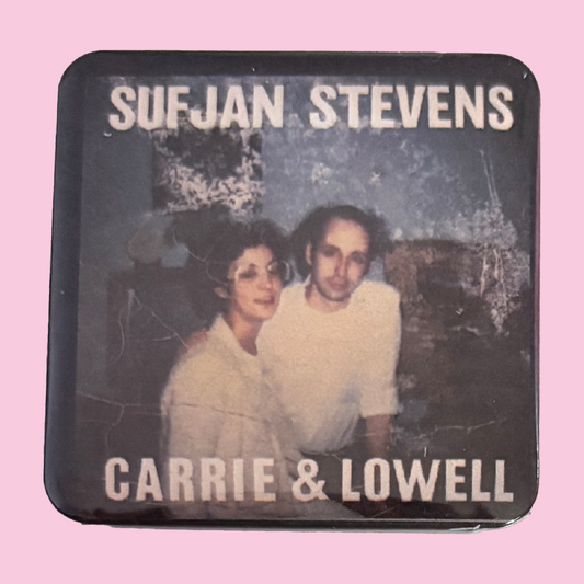 Sufjan Stevens Carrie & Lowell Album Pinback Button