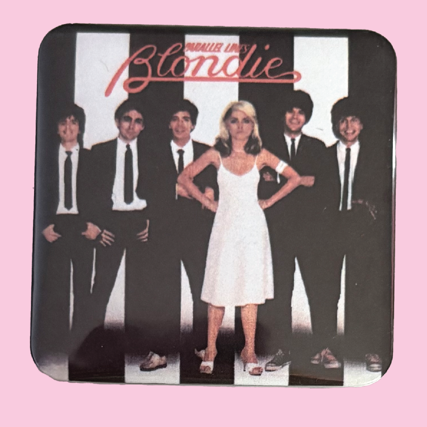 Blondie Parallel Lines Album Pinback Button