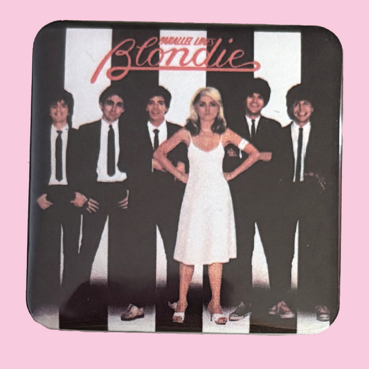 Blondie Parallel Lines Album Pinback Button