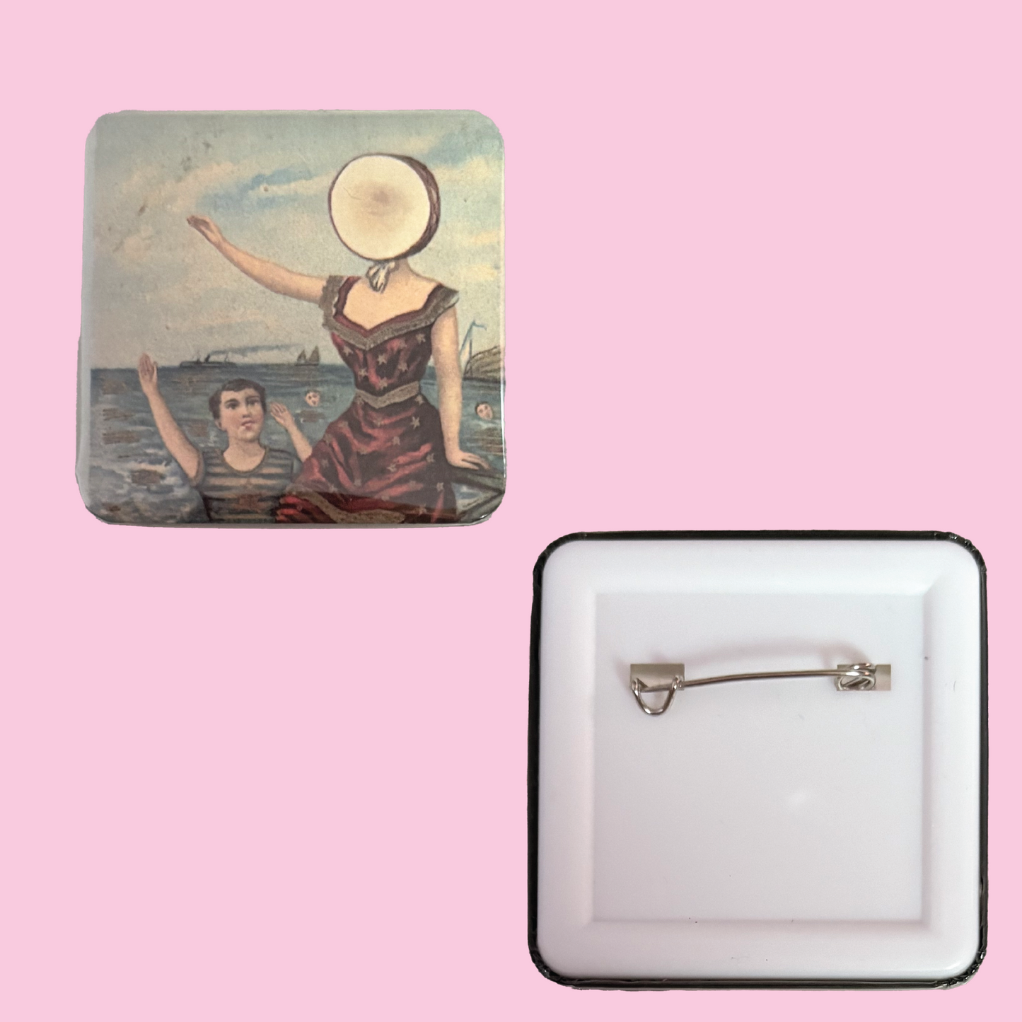 Neutral Milk Hotel In The Aeroplane Over The Sea Album Pinback Button