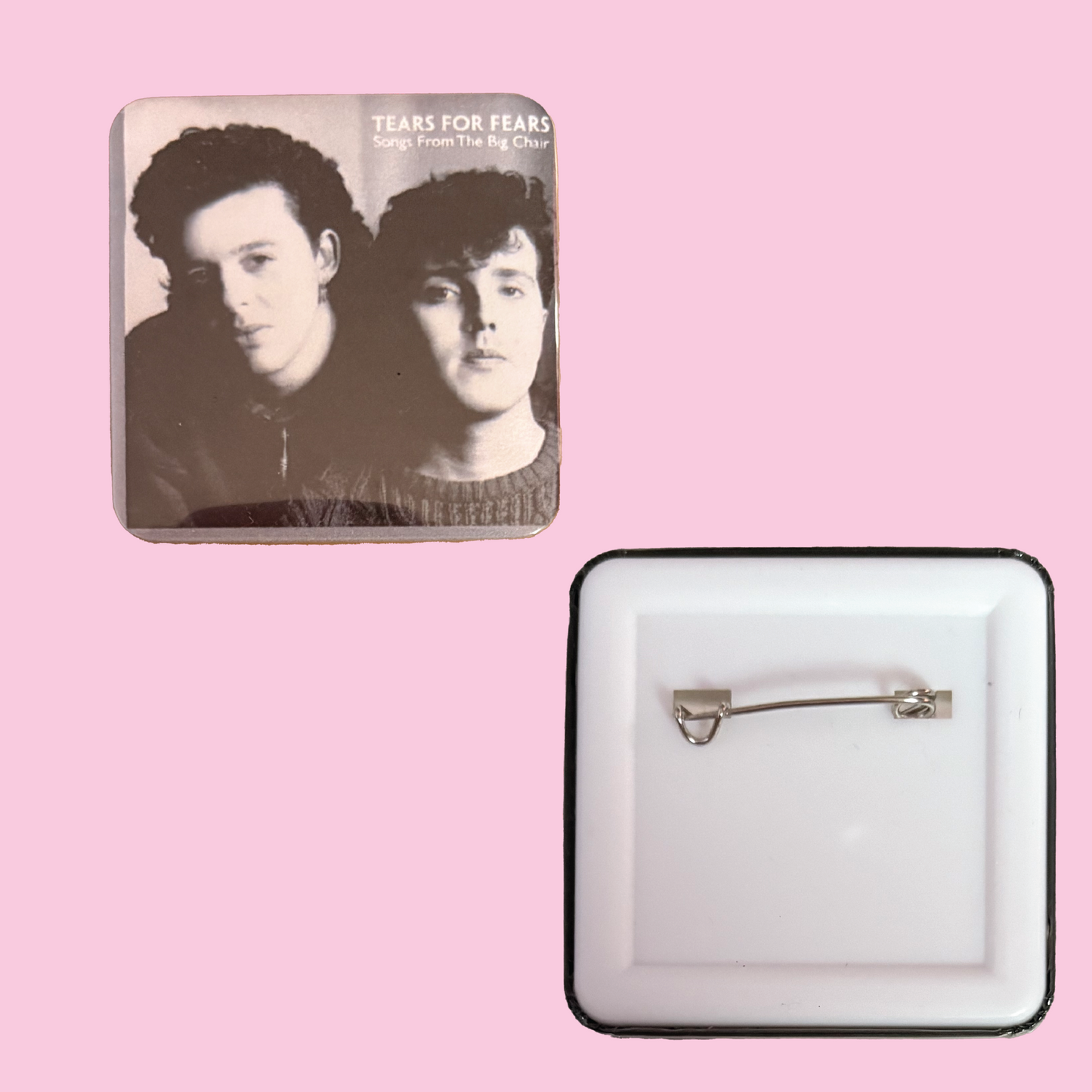 Tears For Fears Songs From the Big Chair Album Pinback Button