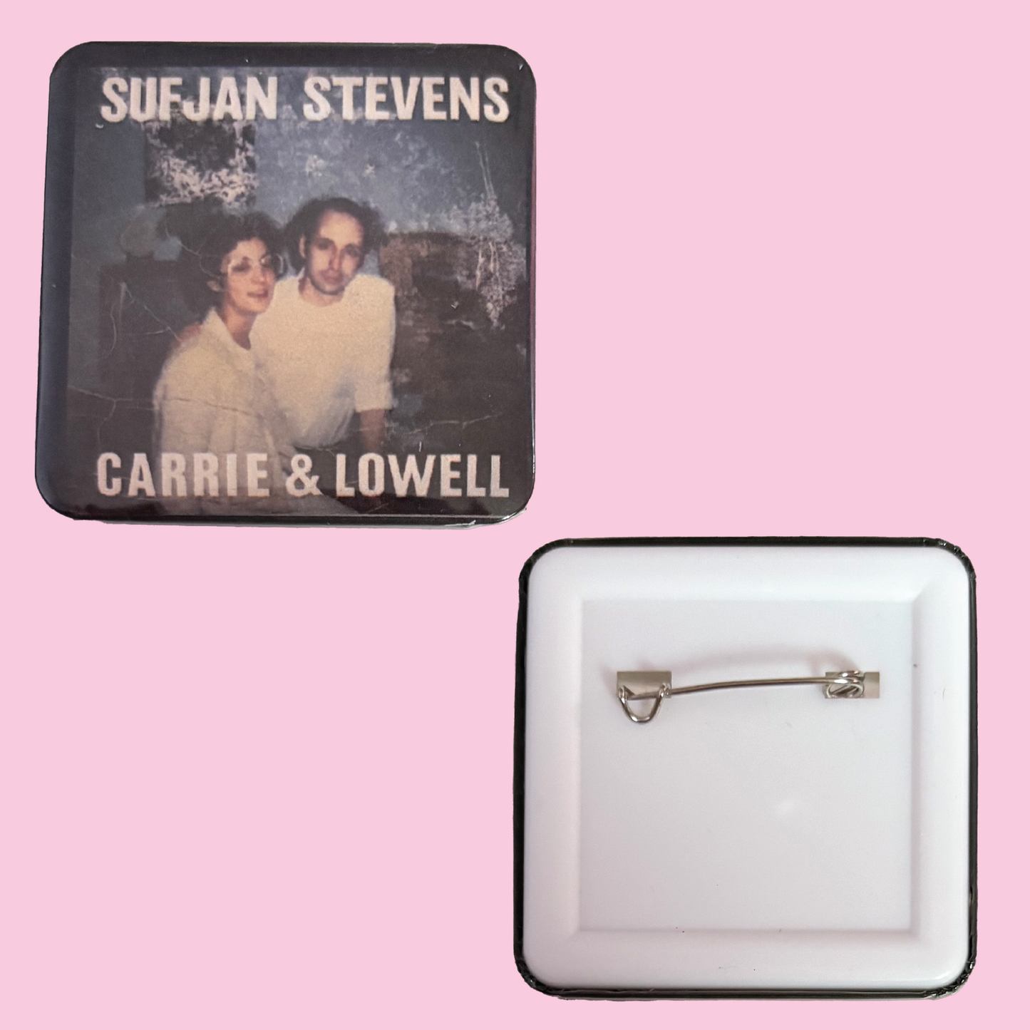 Sufjan Stevens Carrie & Lowell Album Pinback Button