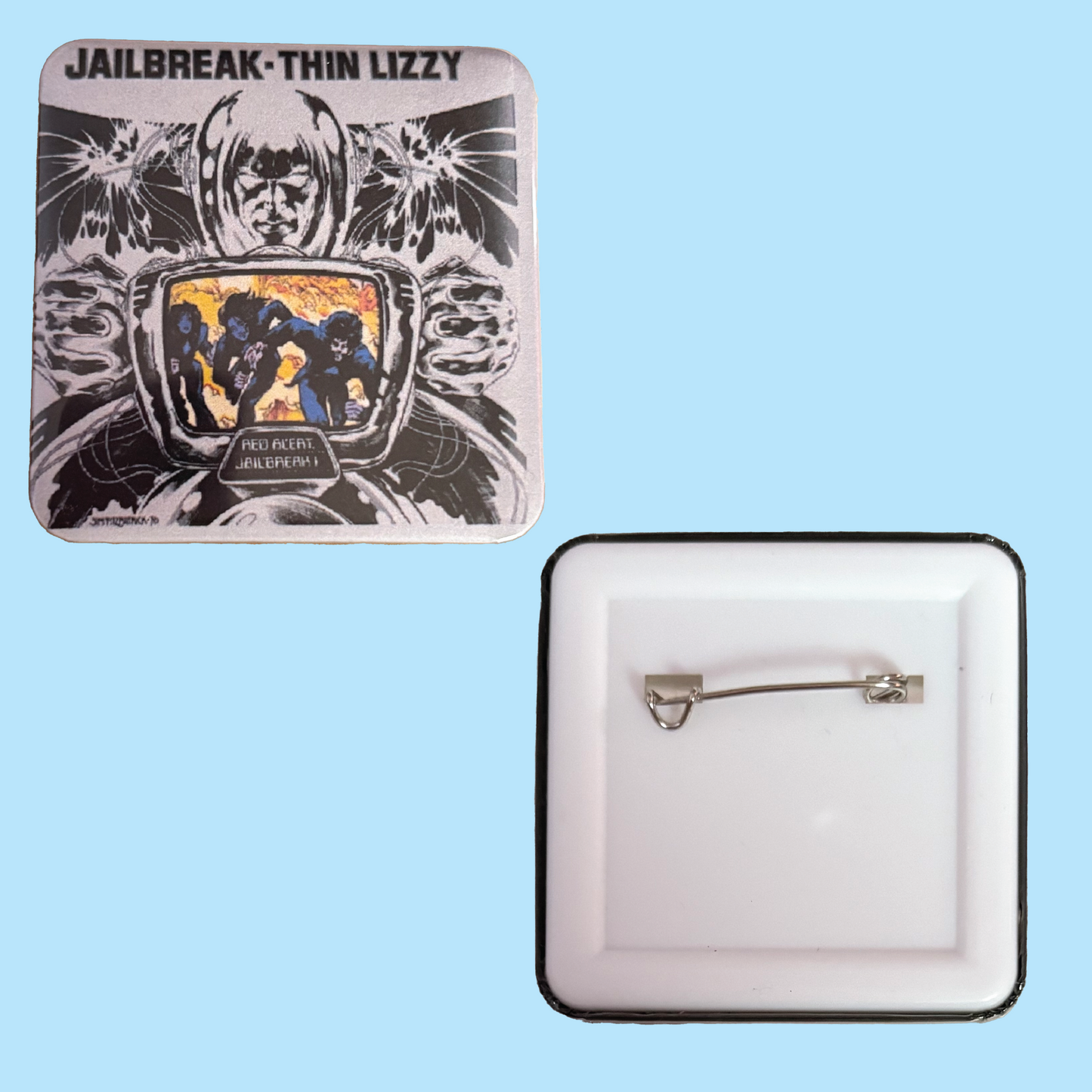 Thin Lizzy Jailbreak Album Pinback Button