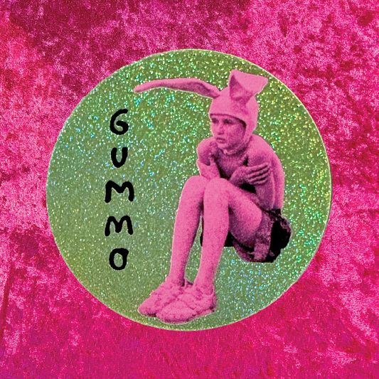 Gummo Bunny Boy Pixie Glitter Sticker