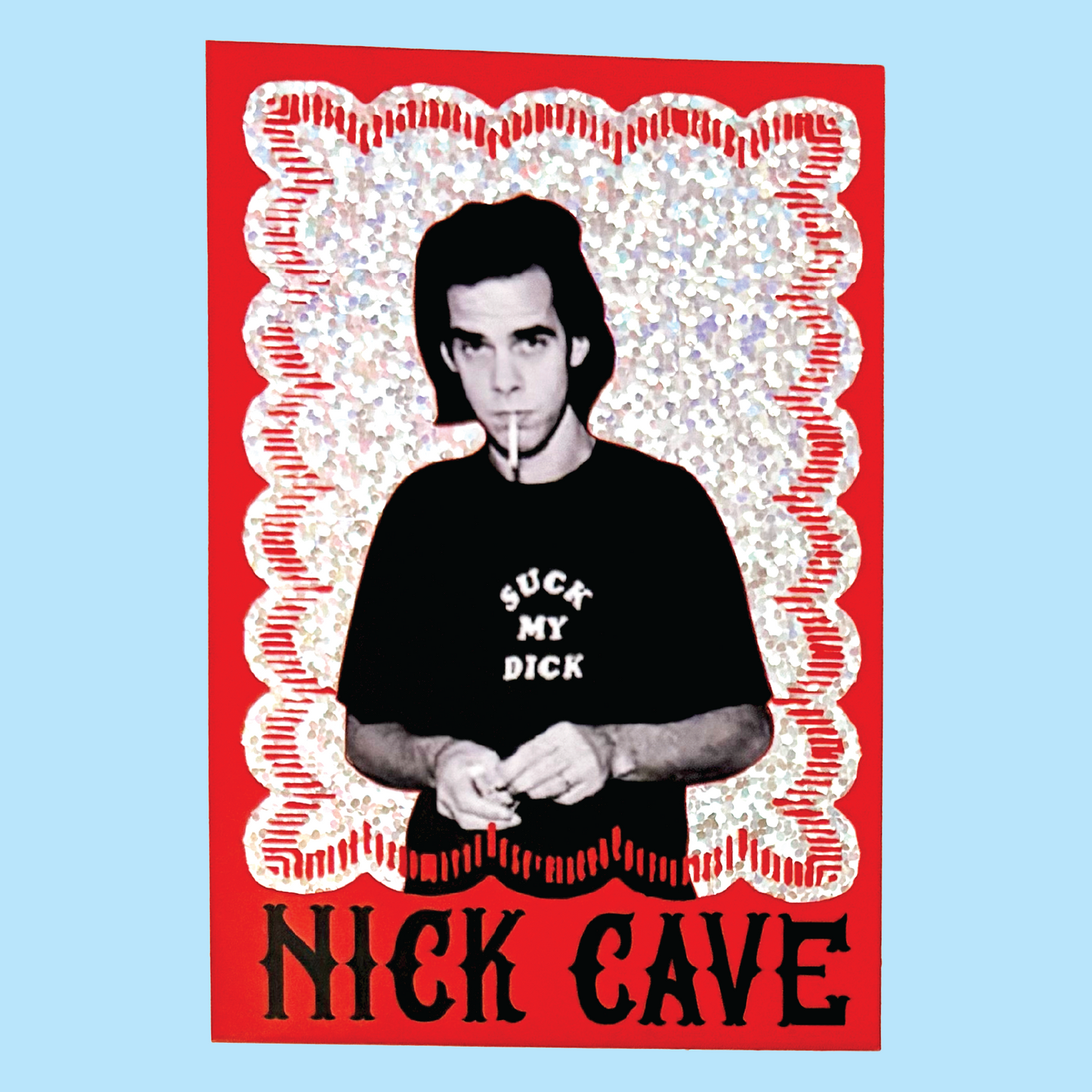 Nick Cave Glitter Sticker