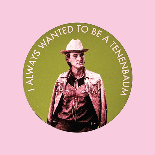 Royal Tenenbaums Eli Cash Sticker