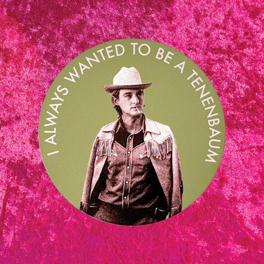 Royal Tenenbaums Eli Cash Sticker
