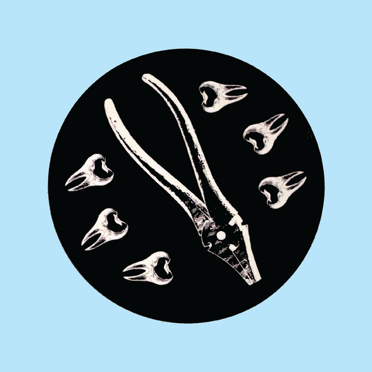 Pulling Teeth Sticker