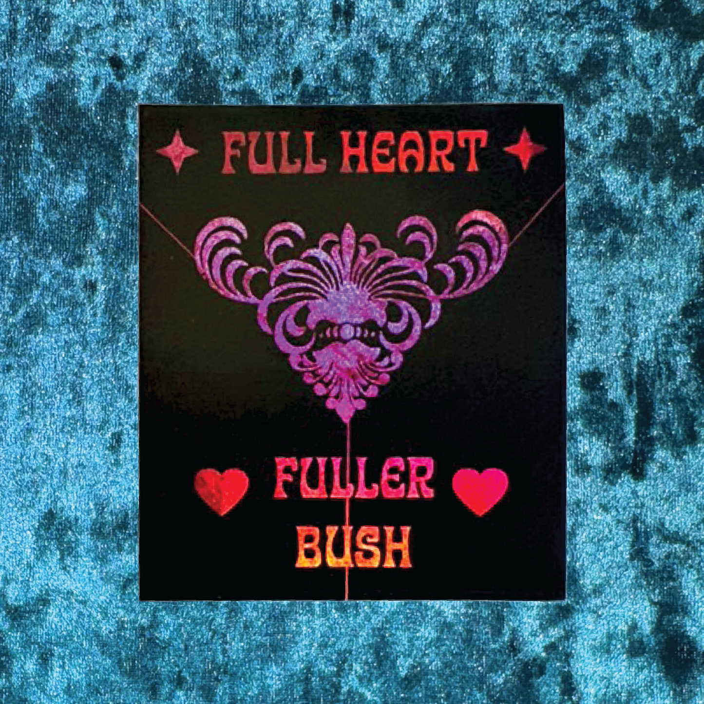 Full Heart Holographic Sticker