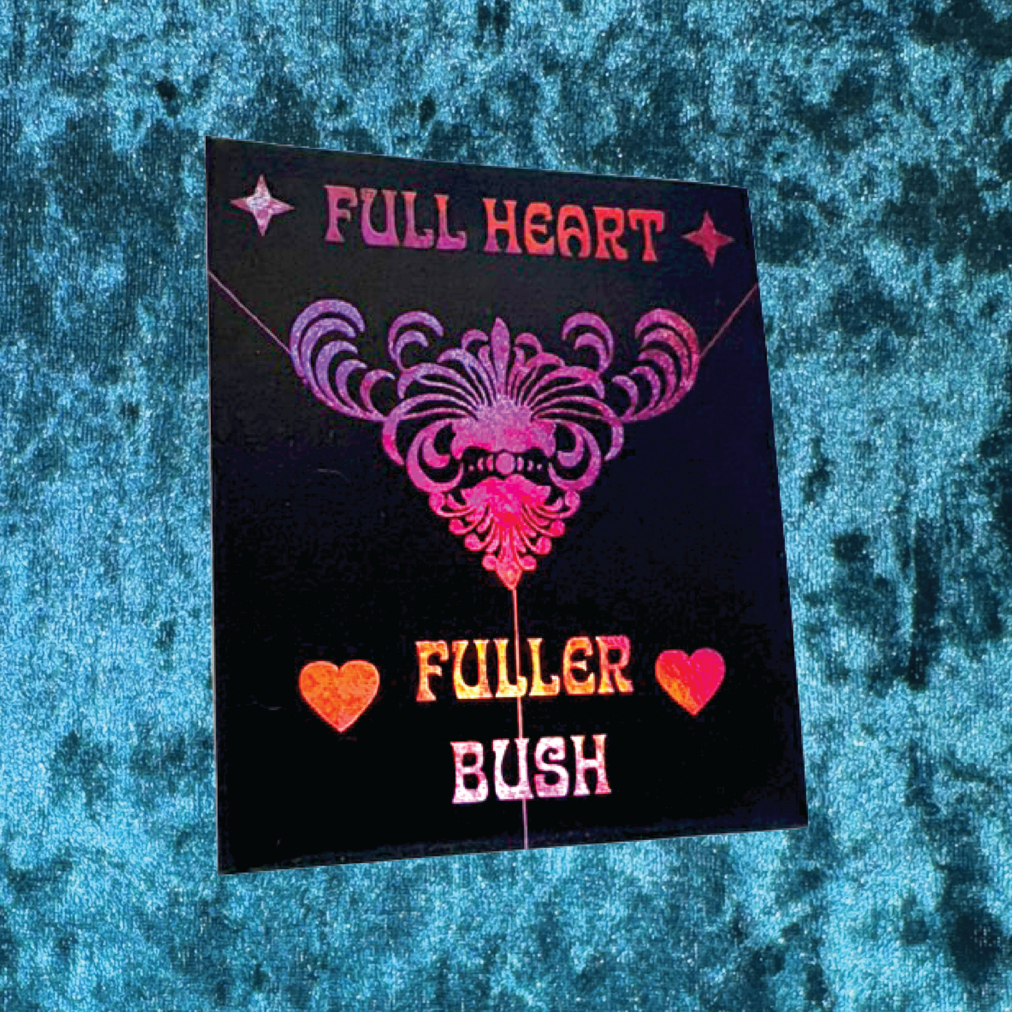 Full Heart Holographic Sticker