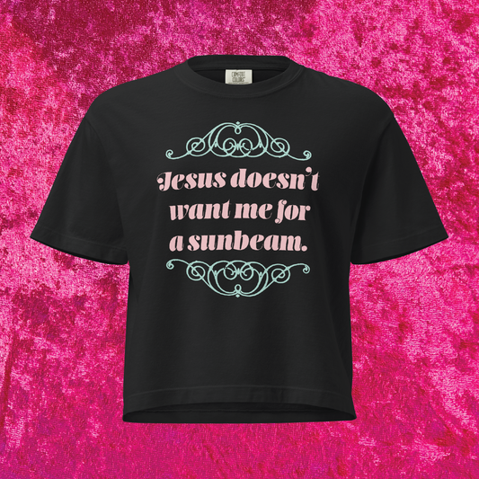 Sunbeam Boxy Cropped Tee