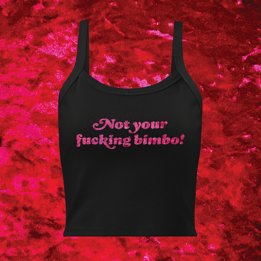 Bimbo Cropped Tank Top