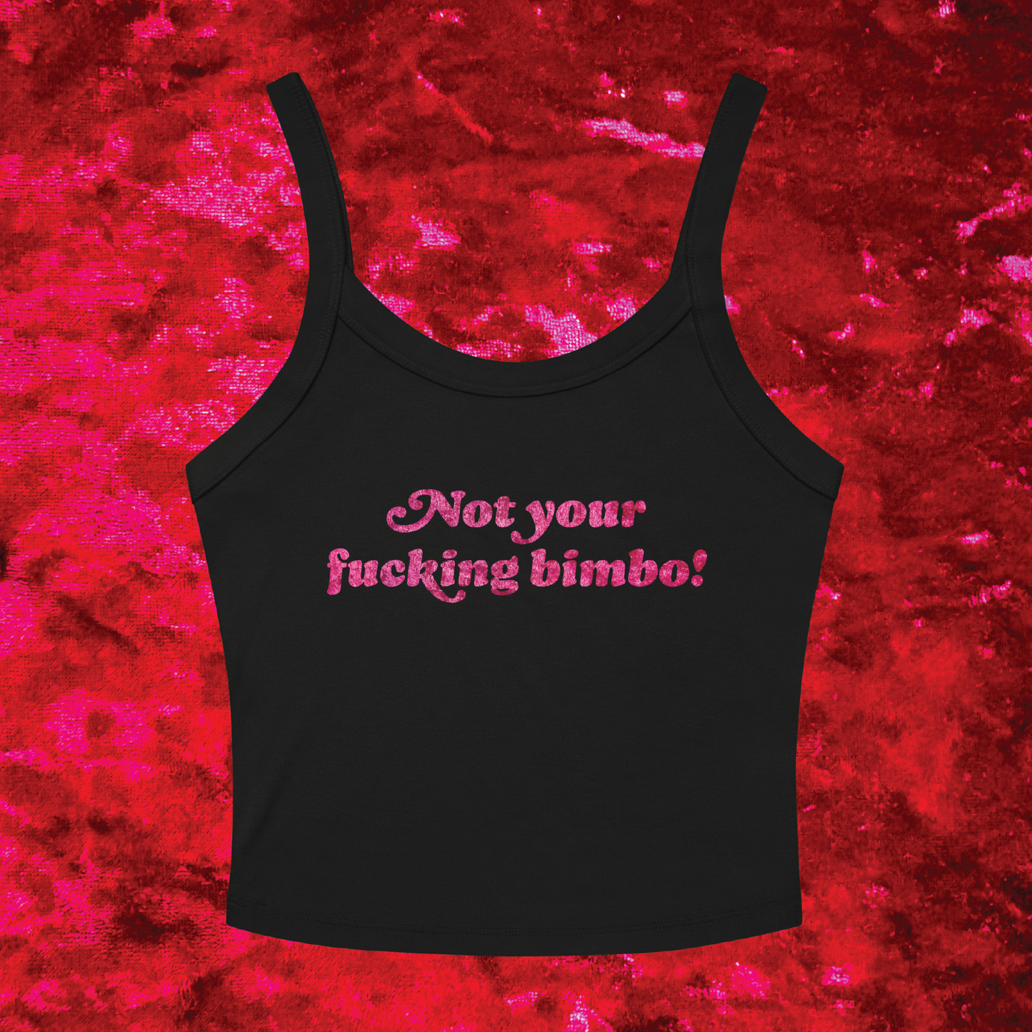 Bimbo Cropped Tank Top