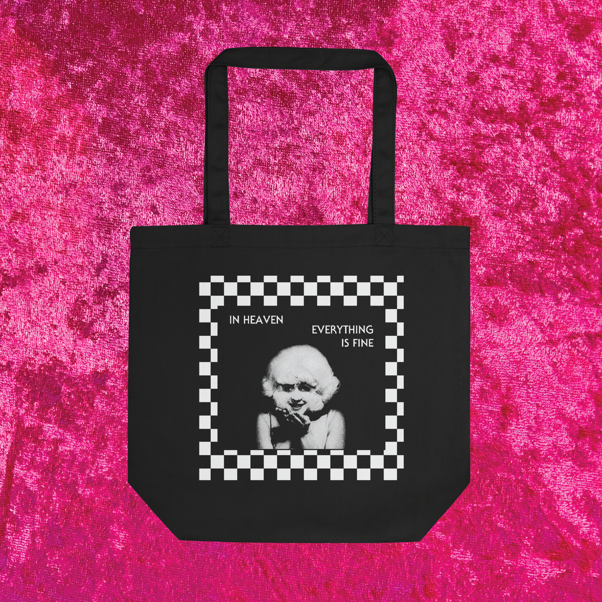 Eraserhead Black Cotton Tote Bag