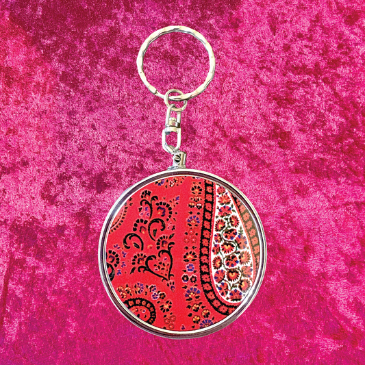 Paisley Travel Ashtray Keychain