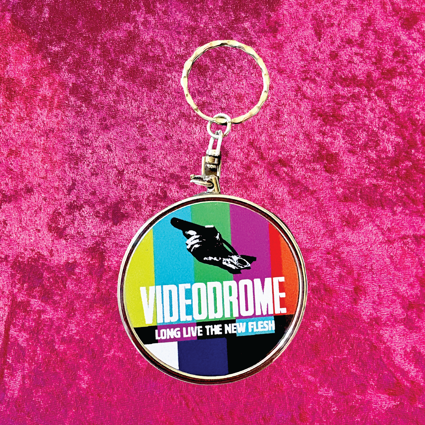 Videodrome Travel Ashtray Keychain