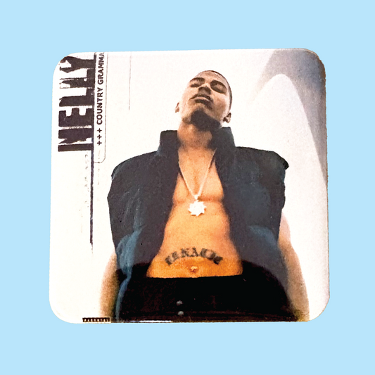 Nelly Country Grammar LP Album Pinback Button