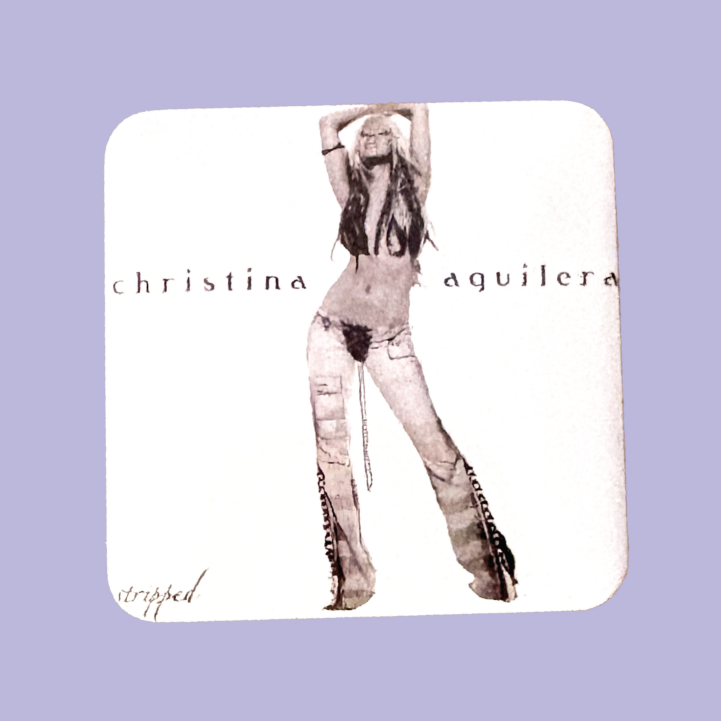 Christina Aguilera Stripped LP Album Pinback Button